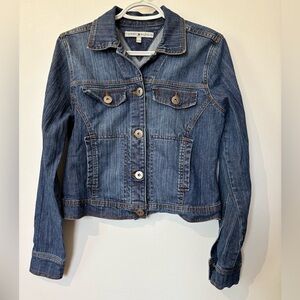 ✨Tommy Hilfiger Cropped Denim Jacket - Size Medium